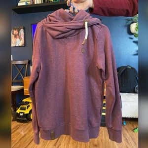 Naketano burgundy hoodie